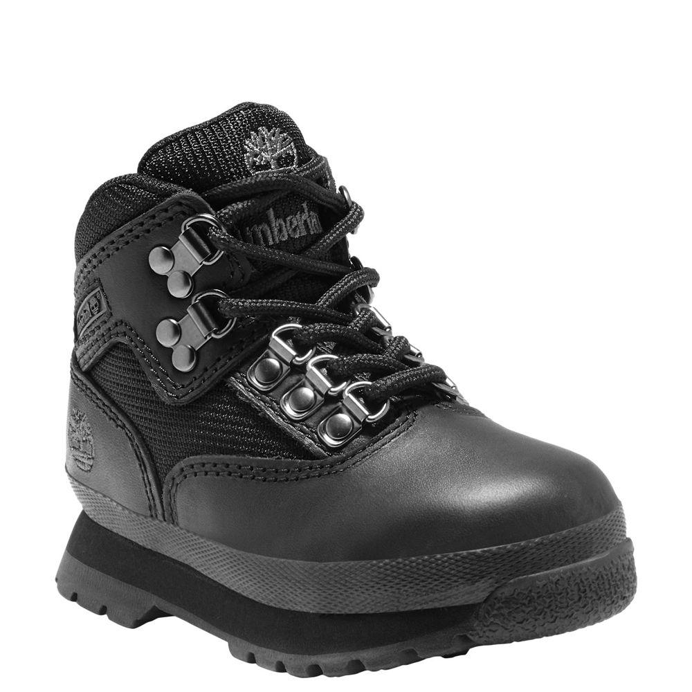 Timberland Kids Snow Boots Toddler Euro Hiker - Black - India GI2746581